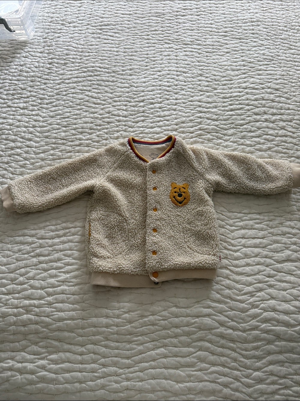 Marks & Spencer Cream Winnie The Pooh Sherpa Jacket